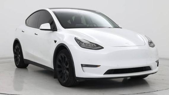 TESLA MODEL Y 2021 5YJYGDEE1MF296860 image